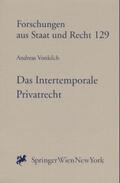 Vonkilch |  Das Intertemporale Privatrecht (f. Österreich) | Buch |  Sack Fachmedien