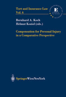 Koch / Koziol | Compensation for Personal Injury in a Comparative Perspective | Buch | 978-3-7046-6082-4 | sack.de