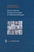 Jabloner / Mayer |  Österreichische Rechtswissenschaft in Selbstdarstellungen | Buch |  Sack Fachmedien