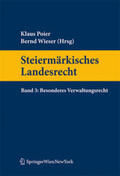 Poier / Wieser |  Besonderes Verwaltungsrecht | Buch |  Sack Fachmedien