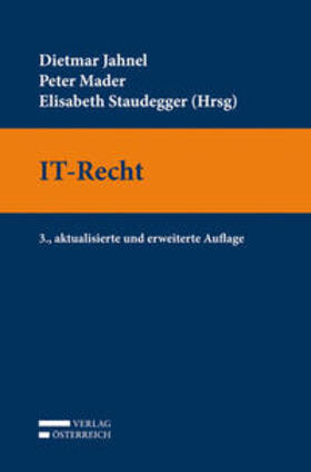 Jahnel / Schramm / Mader | IT-Recht | Buch | 978-3-7046-6241-5 | sack.de