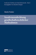 Trenker / Schopper |  Insolvenzanfechtung gesellschaftsrechtlicher Maßnahmen | Buch |  Sack Fachmedien