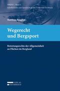 Ringhof |  Ringhof, M: Wegerecht und Bergsport | Buch |  Sack Fachmedien