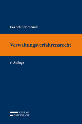 Schulev-Steindl |  Schulev-Steindl, E: Verwaltungsverfahrensrecht | Buch |  Sack Fachmedien