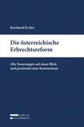 Eccher |  Die österreichische Erbrechtsreform | Buch |  Sack Fachmedien