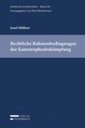 Müllner |  Müllner, J: Rechtl. Rahmenbedingungen der Katastrophenbek. | Buch |  Sack Fachmedien