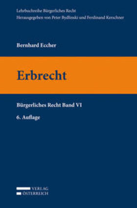 Eccher / Bydlinski / Kerschner | Erbrecht | Buch | 978-3-7046-7609-2 | sack.de