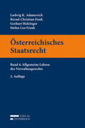 Adamovich / Funk / Holzinger |  Österreichisches Staatsrecht, Band 4 | Buch |  Sack Fachmedien