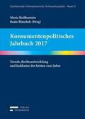 Damjanovic / Docekal / Eder |  Konsumentenpolitisches Jahrbuch 2017 | Buch |  Sack Fachmedien