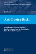 Sautner |  Anti-Doping-Recht | Buch |  Sack Fachmedien