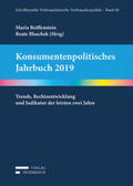 Reiffenstein / Blaschek |  Konsumentenpolitisches Jahrbuch 2019 | Buch |  Sack Fachmedien