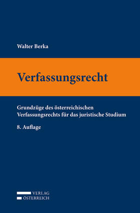 Berka | Verfassungsrecht | Buch | 978-3-7046-8695-4 | sack.de