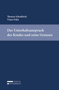 Schoditsch / Feka |  Schoditsch, T: Unterhaltsanspruch des Kindes | Buch |  Sack Fachmedien