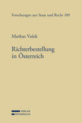 Vasek |  Vasek, M: Richterbestellung in Österreich | Buch |  Sack Fachmedien