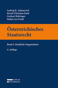 Adamovich / Funk / Holzinger |  Österreichisches Staatsrecht | Buch |  Sack Fachmedien