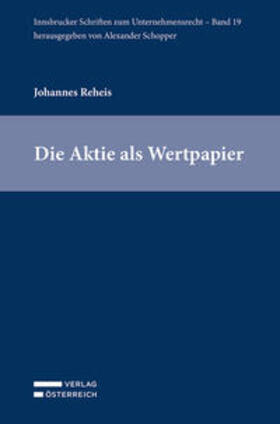 Reheis | Die Aktie als Wertpapier | Buch | 978-3-7046-9010-4 | sack.de