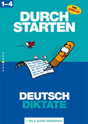 Krenn / Unger |  Durchstarten Deutsch 1-4. Diktate (inkl. Audio-CD) | Buch |  Sack Fachmedien