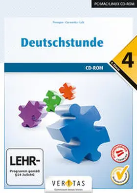 Cerwenka / Pramper / Leb |  Deutschstunde NMS / HS / AHS 4. Klasse. Übungs-CD-ROM mit Lösungen | Sonstiges |  Sack Fachmedien