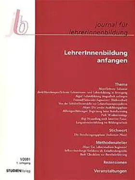  LehrerInnenbildung anfangen | Sonstiges |  Sack Fachmedien
