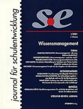 journal für schulentwicklung | journal für schulentwicklung 1/2001 | Sonstiges | 978-3-7065-1602-0 | sack.de