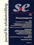 journal für schulentwicklung |  journal für schulentwicklung 1/2001 | Sonstiges |  Sack Fachmedien