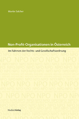 Salcher | Non-Profit-Organisationen in Österreich | Buch | 978-3-7065-1936-6 | sack.de