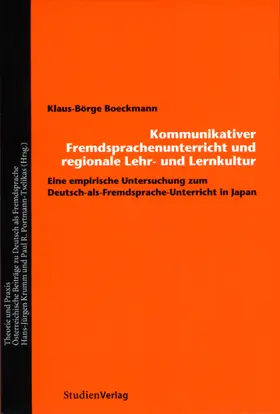Boeckmann |  Fremdsprachenunterricht und regionale Lehr- und Lernkultur | Buch |  Sack Fachmedien