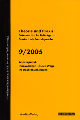 Krumm / Universität Graz | Theorie und Praxis - Österreichische Beiträge zu Deutsch als Fremdsprache 9, 2005 | Buch | 978-3-7065-4201-2 | sack.de