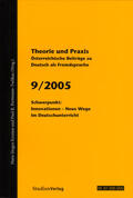 Krumm / Universität Graz |  Theorie und Praxis - Österreichische Beiträge zu Deutsch als Fremdsprache 9, 2005 | Buch |  Sack Fachmedien