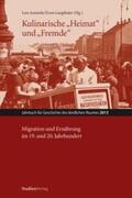 Amenda / Langthaler |  Kulinarische "Heimat" und "Fremde" | Buch |  Sack Fachmedien