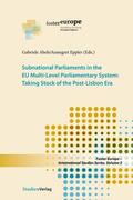 Abels / Eppler |  Subnational Parliaments in the EU Multi-Level Parliamentary System | Buch |  Sack Fachmedien