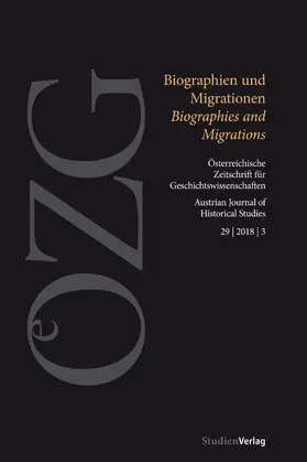 Gehmacher / Löffler / Prager |  Österr. Zeitschrift für Geschichtswissenschaften 3/2018 | Buch |  Sack Fachmedien