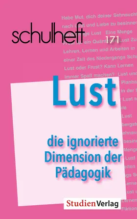 Christof / Ribolits / Holzer |  schulheft 3/18 - 171 | Buch |  Sack Fachmedien