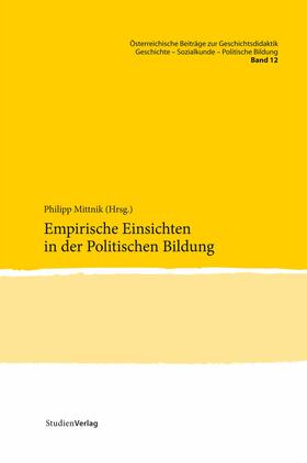 Mittnik | Empirische Einsichten in der Politischen Bildung | E-Book | sack.de