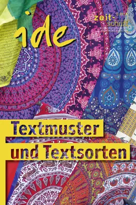  Textmuster und Textsorten | eBook | Sack Fachmedien