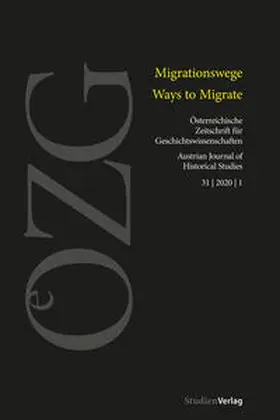 Richter / Unterwurzacher |  Österreichische Zeitschrift für Geschichtswissenschaften 1/2020 | Buch |  Sack Fachmedien