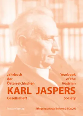 Karl-Jaspers-Gesellschaft |  Jahrbuch der Österreichischen Karl-Jaspers-Gesellschaft Jahrgang 33 (2020) | Buch |  Sack Fachmedien