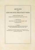 Csendes |  Regesten der Urkunden aus dem Archiv des Wiener Bürgerspitals 1401–1530 | eBook | Sack Fachmedien