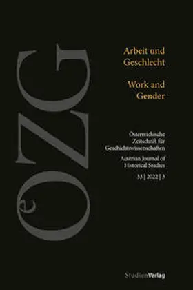Richter / Rütten |  Österreichische Zeitschrift für Geschichtswissenschaften 33/3/2022 | Buch |  Sack Fachmedien