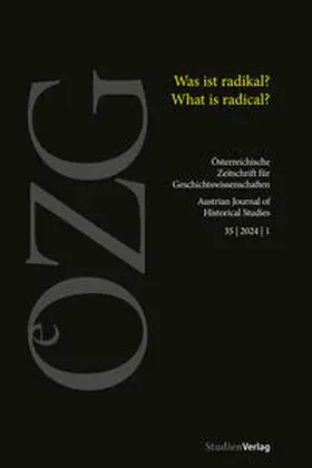 Adamski / Hauch |  Österreichische Zeitschrift für Geschichtswissenschaften 35/1/2024 | Buch |  Sack Fachmedien