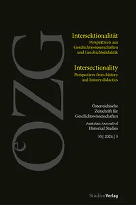 Krösche / Harders |  Österreichische Zeitschrift für Geschichtswissenschaften 35/3/2024 | Buch |  Sack Fachmedien