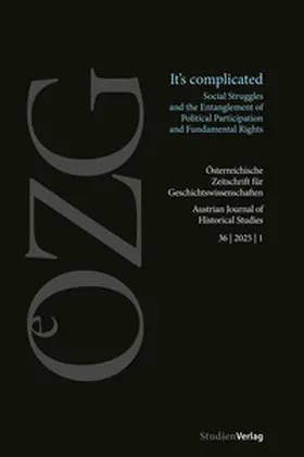 Kraft / Neu |  Österreichische Zeitschrift für Geschichtswissenschaften 36/1/2025 | Buch |  Sack Fachmedien