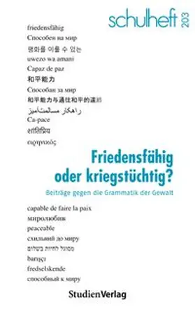 Schulheft / Lindner / Köhler |  schulheft 3/26 - 203 | Buch |  Sack Fachmedien