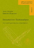 Ziegler / Altmann |  Denotative Textanalyse | Buch |  Sack Fachmedien