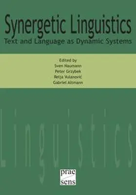 Altmann / Grzybek / Naumann |  Synergetic Linguistics | Buch |  Sack Fachmedien
