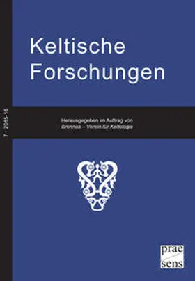 Stifter |  Keltische Forschungen 7 (2015-2016) | Buch |  Sack Fachmedien