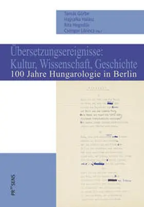 Görbe / Halász / Hegedus |  Übersetzungsereignisse: Kultur, Wissenschaft, Geschichte | Buch |  Sack Fachmedien