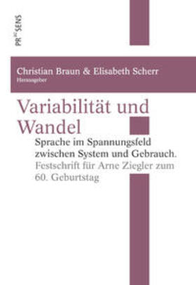 Braun / Scherr | Variabilität und Wandel | Buch | 978-3-7069-1175-7 | sack.de