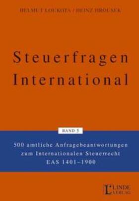 Loukota / Jirousek | Steuerfragen International Band 5 | Buch | 978-3-7073-0219-6 | sack.de