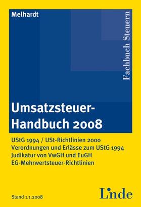 Melhardt | Umsatzsteuer-Handbuch 2008 | Buch | 978-3-7073-1266-9 | sack.de